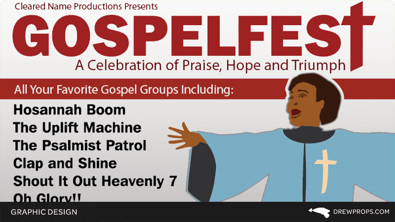 GospelFest Handbill