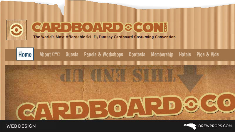 Cardboard*Con Website